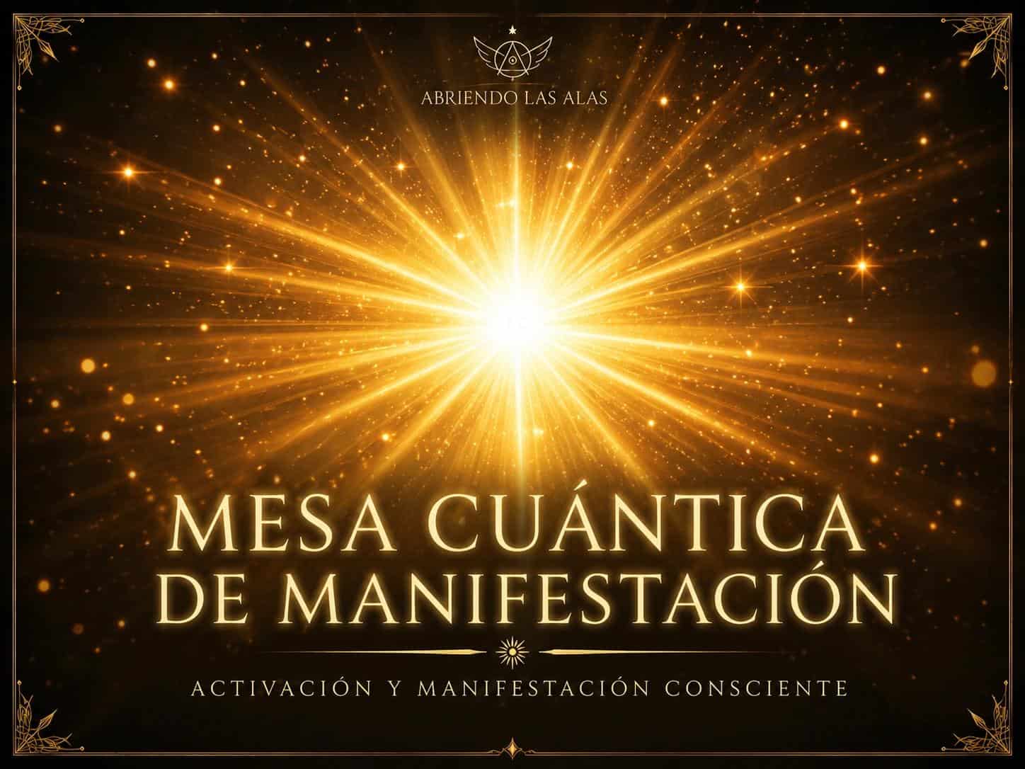 Mesa cuántica de manifestación — activación y péndulo hebreo manifestación consciente